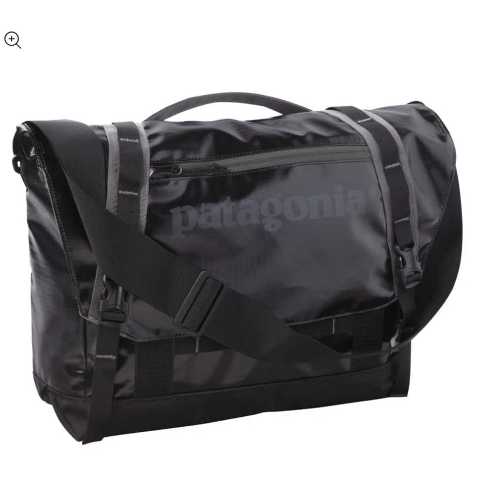 Patagonia Sleek Black Messenger Bag
